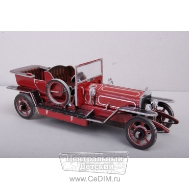 Картонная модель - Ретро - автомобиль Rolls Royce 1907г  Умная Бумага 