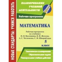 Математика Рабочая программа по учебнику Виленкина Н Я - 5 класс Учитель Математика 