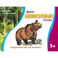 Дикие животные России Адонис Детские книги 