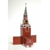 Сборная бумажная модель - Спасская башня Московского кремля