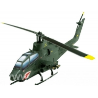 Конструктор из картона - Вертолет Кобра - зеленый Умная Бумага Модели и макеты 