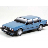 Сборная игрушка из картона - Volvo 740 Умная Бумага  