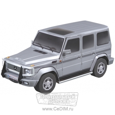 Сборная модель из бумаги - Mercedess G-class 5dr - серебристый металлик  Умная Бумага 