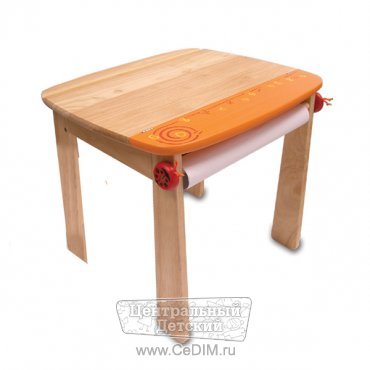 Стол для рисования оранжевый  I`m toy 