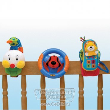 Набор подвесных игрушек Счастливое трио - красный  K'S Kids 