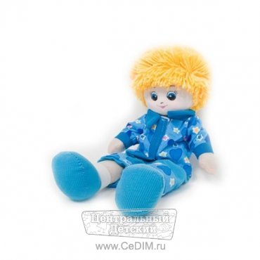 Кукла - мальчик в голубой рубашке  Gulliver 