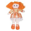 Кукла Апельсинка в клетчатом платье