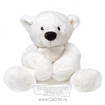 Мягкая игрушка Медведь белый маленький   