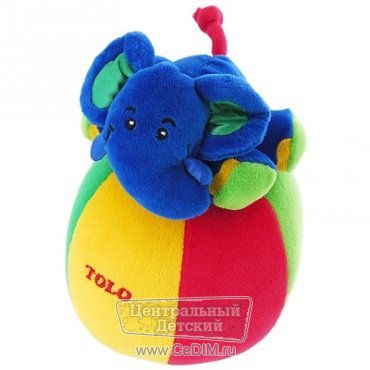 Мягкая игрушка Слоник на шаре  Tolo 