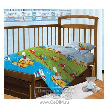 Детское постельное белье Веселая поездка  Тотошка 