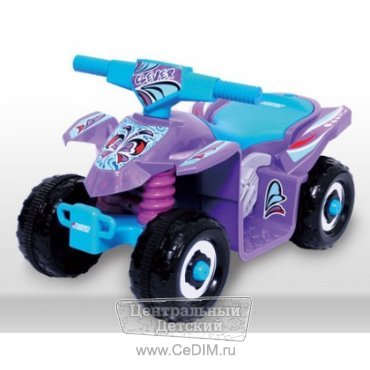 Электро квадроцикл ATV BOY фиолетовый с розовым  Bowhall 