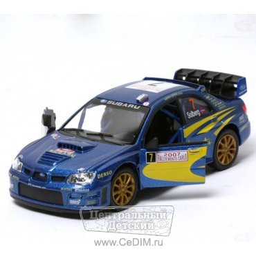 Машина SUBARU IMPREZA WRC 2007  Kinsmart 