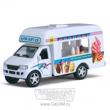 Машина Фургон с мороженным  Kinsmart 