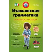 Итальянская грамматика в таблицах и схемах Эксмо Учебники и учебные пособия 